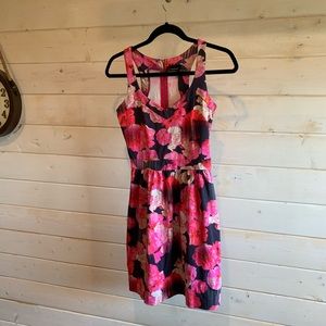 Cynthia Rowley | Pink Floral Dress